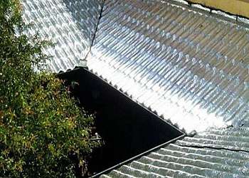 Aplicação de manta em telhados Aplicação de manta em telhados