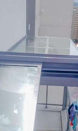 Cobertura retrátil de vidro Cobertura retrátil de vidro