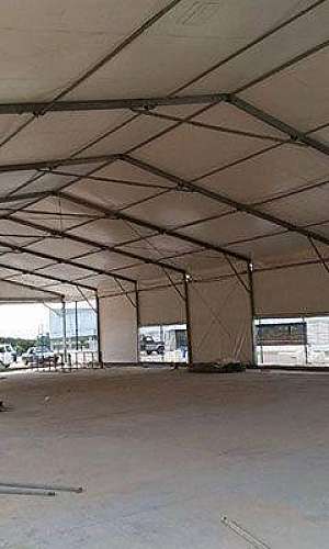 Manutenção em galpão lonado Manutenção em galpão lonado